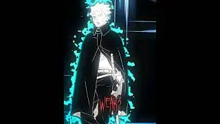 Boruto Isn't Weak Anymore 🔥👽• Boruto Two Blue Vortex Edit - 