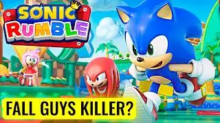 Sonic Rumble - Better Than Fall Guys? Mobile Gameplay (Android)