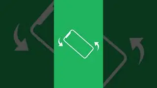 Rotate your phone green screen background 
