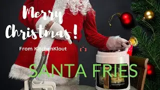 Santa SHOWS how to cook FRIES #kitchengadgets