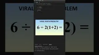 Viral Math Problem in Python....