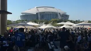 Live From Jerry World Lions Fans In Dallas