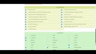 Post Graduate Professional Technical Course in Architecture[M.Arch] 2022  OPTION FORM FILLING