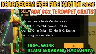 KODE REDEEM FREE FIRE TERBARU 5 April 2024 HARI INI - M1887 TEROMPET 2024 GRATIS