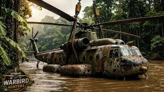 Lost for Decades in a Remote Jungle River — The Incredible Helicopter Restoration Journey