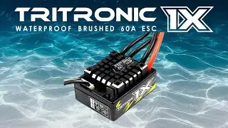 TRITRONIC 1X 1/10 Waterproof Brushed 60a Esc Unbox