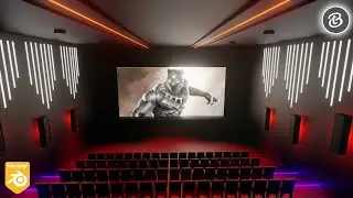 Theater Modelling in Blender 2.9 | Just a small teaser🔥🔥..