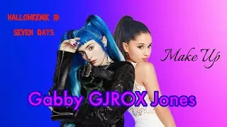 halloweenie make up - Ariana Grande vs Ashnikko