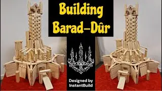 Building Barad-dûr from LOTR with Kapla Planks – Watch the Dark Tower Rise!