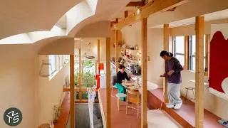 How Two Japanese Architects Live on the Edge (literally) in their Small Home, 57sqm/614sqft