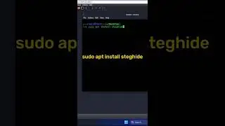 Steganography in cyber security in hindi #tutorial