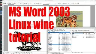 How to install Microsoft Word 2003 in Linux wine tutorial - May 2024 - 962fe9ac