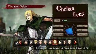 Attack on Titan all playable characters