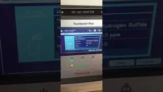 Fixed Gas Detection System Calibration (H2S) Honeywell Touch Point Plus