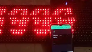 IoT based Smart Notice Board using Arduino and p10 display