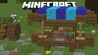 How to Build TRADE SHOP [Minecraft Tutorial]