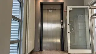 Schindler direct Drive Aufzug in der Stadtbibliothek Rheydt in Mönchengladbach