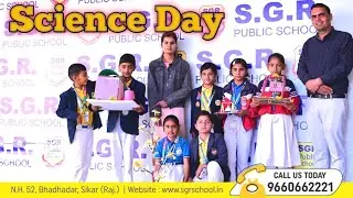 Science Day Exhibition Event | Science Students School 🥇 | S.G.R. CBSE School #scienceday 🎑 #science