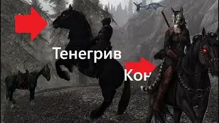 Скайрим Минитенегрив! И гигантская Курица Skyrim