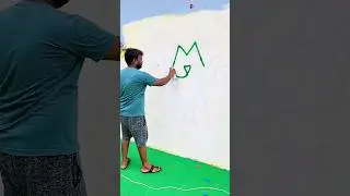 M = How to draw Lion With M Letter 