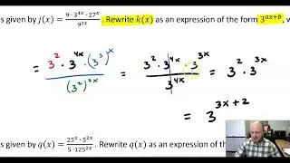 AP Precalculus | 2A.4 Exponential Function Manipulation