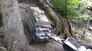 Transport de matériaux lourds