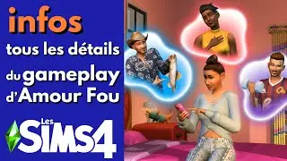 All the details of the LOVESTRUCK's GAMEPLAY expansion pack! 💕 Sims 4