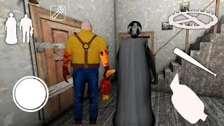 Playing as Mr Meat & Granny in Granny House | Granny Chapter 2 Full Gameplay Door Escape