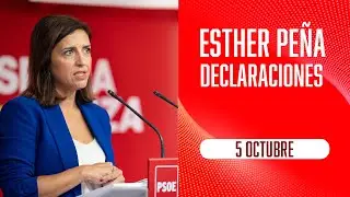 Declaraciones de Esther Peña