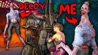 PRETENDING to be a DECOY as THE UNKNOWN in DBD...