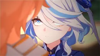 Furina bumped into him...  (Animation) | Genshin Impact Meme
