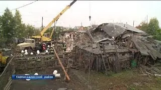 Двое погибли при взрыве газа в деревне Улукулево Кармаскалинского района