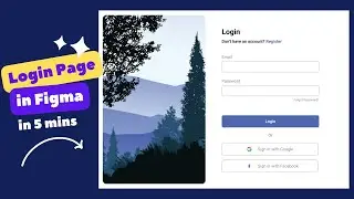 Login Page UI Design in Figma — Easy Guide for Beginners