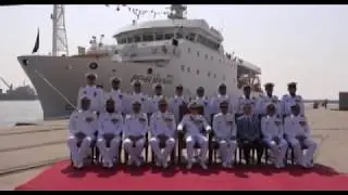 Commissioning Ceremony of Survey Vessel BEHR MASAH built for Pakistan Navy at China