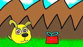 Abigail Temper Dogs gives you a present for New Years #flipaclipanimation #newyear2025