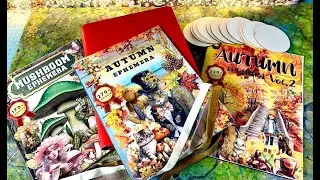 Autumn Art Journaling and Collage