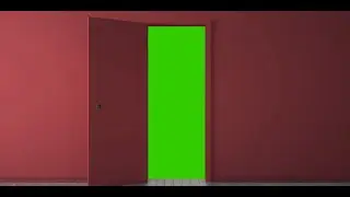 green screen door opening video | download link in the description | Watch Tech 