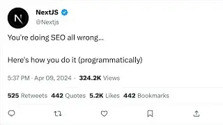 SEO in Nextjs 14 Tutorial