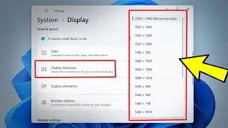 How To Get More Display Resolution Options in Windows 11 / 10 - Fix Screen resolution limited ✅