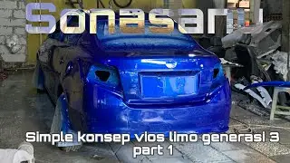 simple konsep vios limo gen 3 | modifikasi dan restorasi part 1