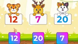 Let's MATCH And Learn Numbers With Fun