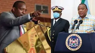 Mike Sonko ANGRILY Lectures Uhuru: 