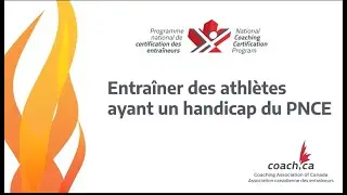 Entraîner des athlètes ayant un handicap PNCE