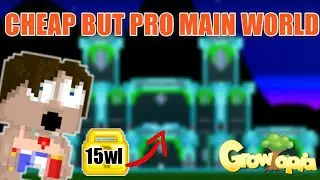 Building Low Budget Pro Main World | Growtopia