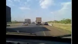АВАРИЯ НА ТРАССЕ ОРЕНБУРГ - ШАРЛЫК 15.08.2015