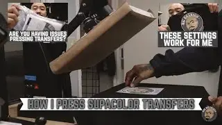 The Best Settings To Press Supacolor Transfers