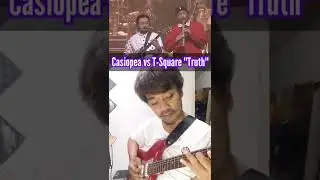 Casiopea - T Square - truth cover guitar