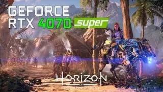 RTX 4070 Super | Horizon Forbidden West | Gameplay Benchmark