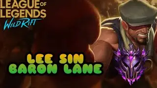 WILDRIFT LEE SIN BARON LANE IS ACTUALLY GOOD (lol mobile) montage