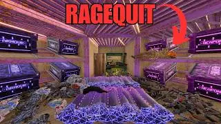 I made this LOADED clan RAGEQUIT... | Rust Console Edition